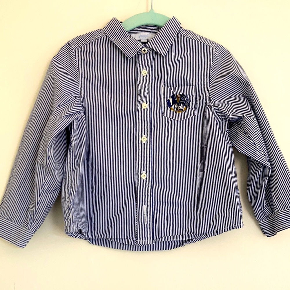 Jacadi button down shirt 36m